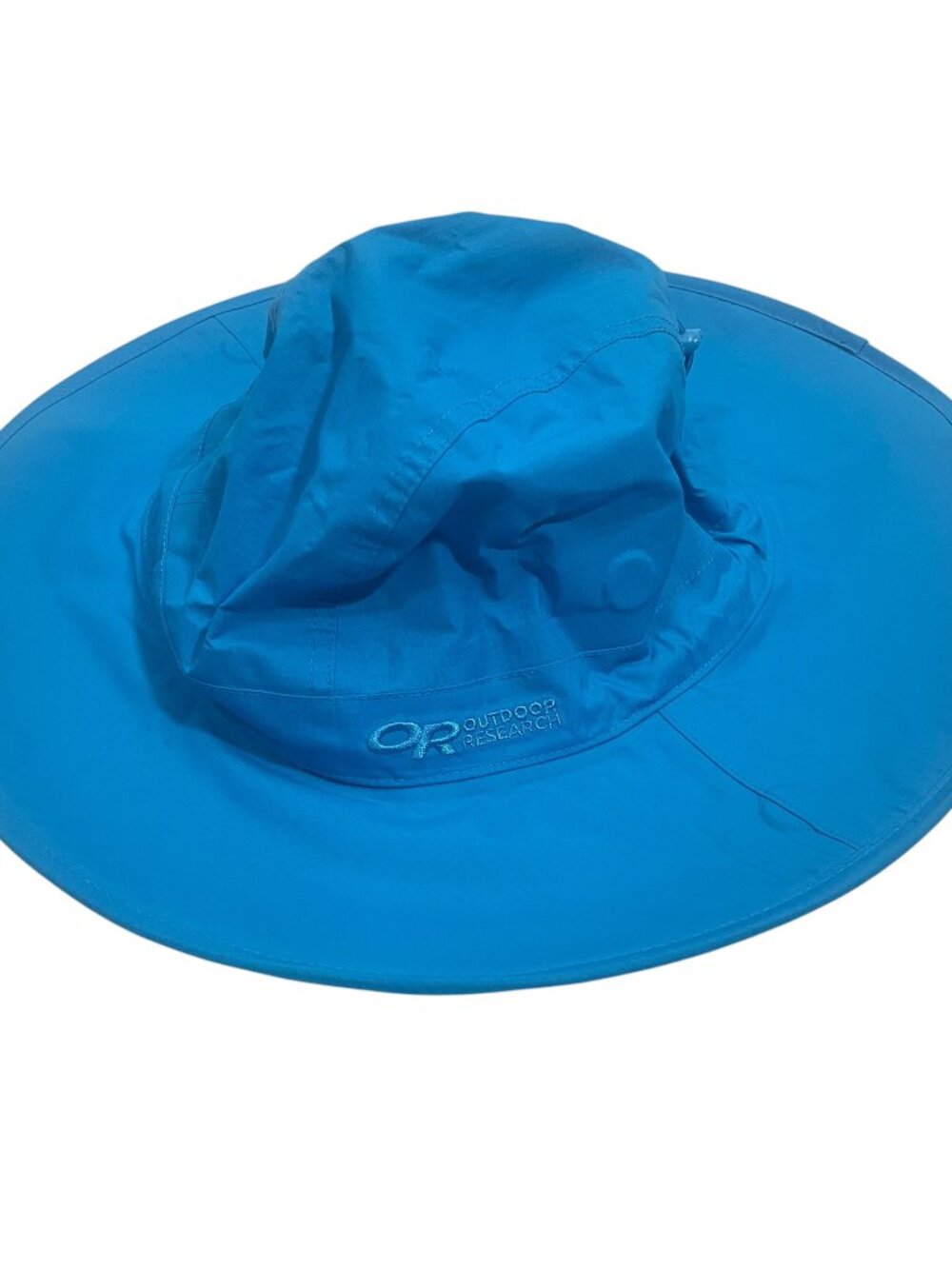 Outdoor Research Halo Sombrero Hat Size Small Style 82185 Blue Summer Fold